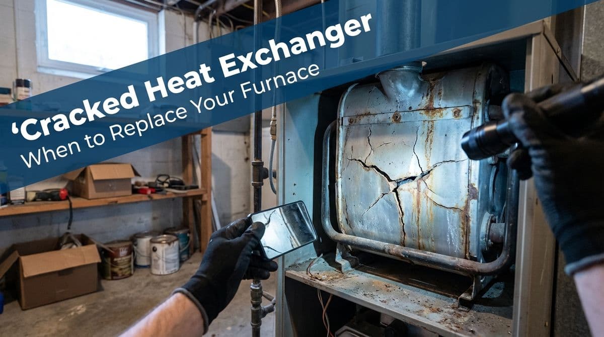 Cracked Heat Exchanger: When to Replace Your Furnace image
